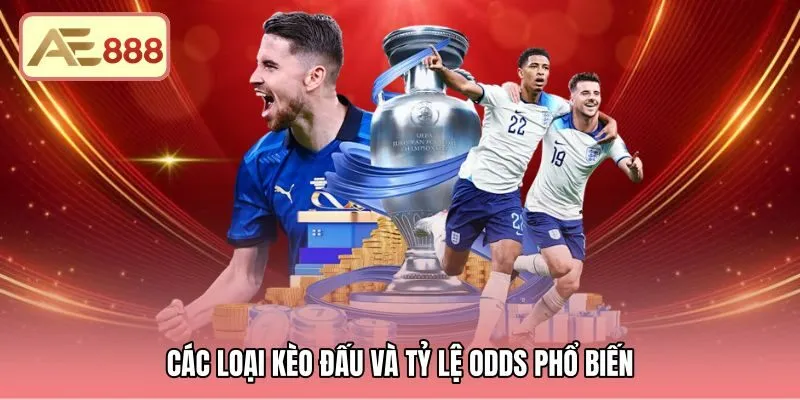 Bảng tỷ lệ odds và kèo cược thể thao AE888