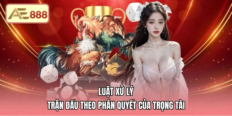 Quy trình nhấc gà và phán quyết trọng tài sới Thomo